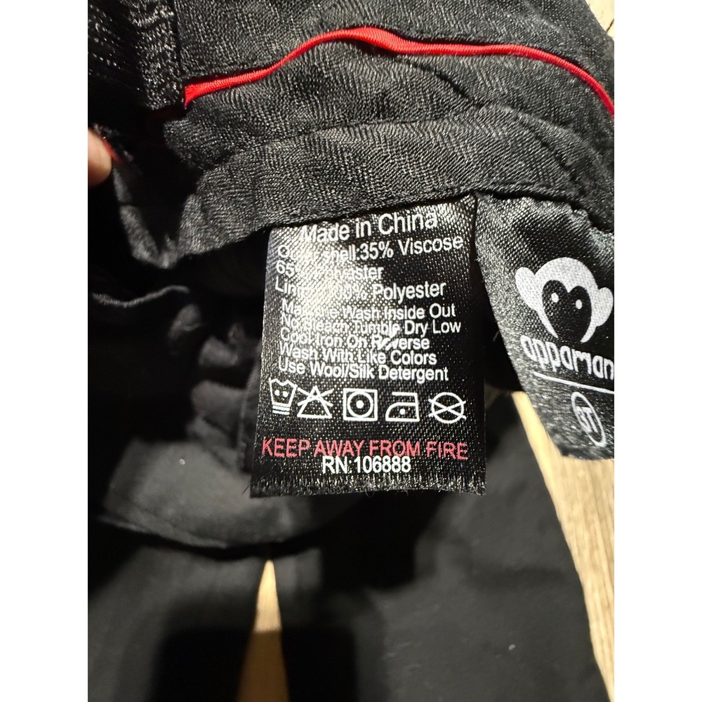 Preppy Appaman Dress Pants Black Viscose Blend Formal Minimalist 3T - Picture 4 of 4